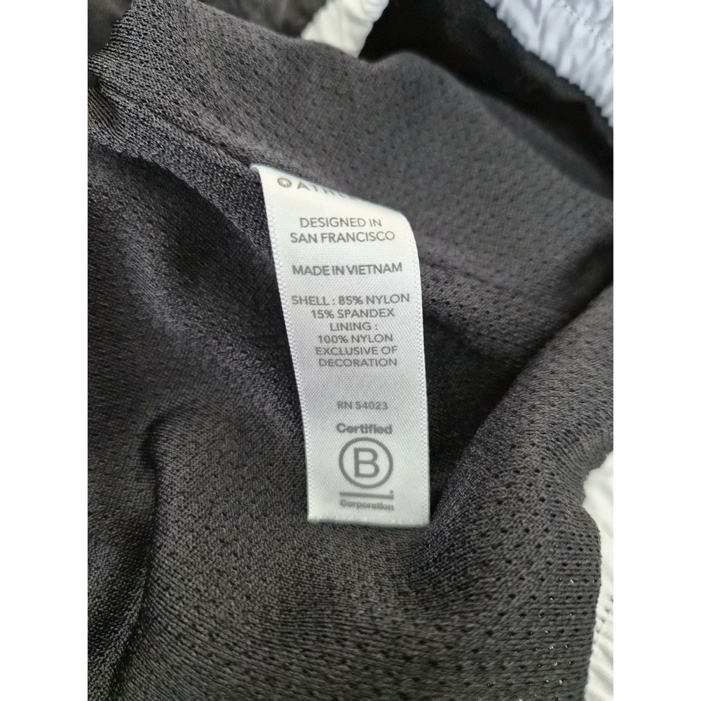 ATHLETA Brooklyn Track Bomber Womens Size Med Black Casual Comfy Sporty - Picture 7 of 7